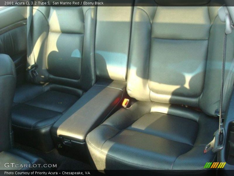 San Marino Red / Ebony Black 2001 Acura CL 3.2 Type S