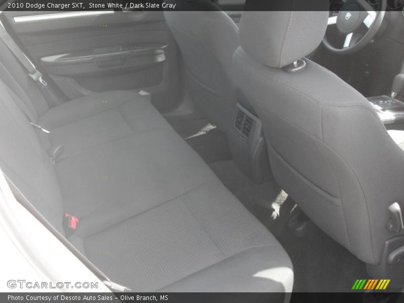 Stone White / Dark Slate Gray 2010 Dodge Charger SXT