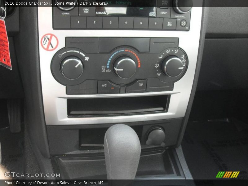 Stone White / Dark Slate Gray 2010 Dodge Charger SXT