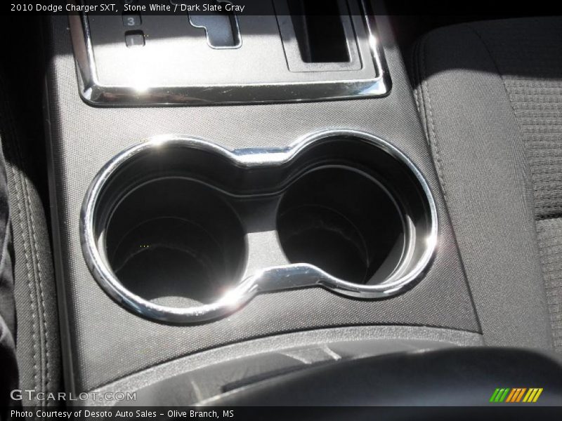 Stone White / Dark Slate Gray 2010 Dodge Charger SXT