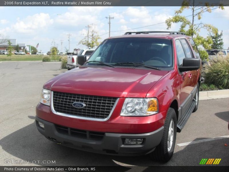 Redfire Metallic / Medium Flint Grey 2006 Ford Expedition XLT