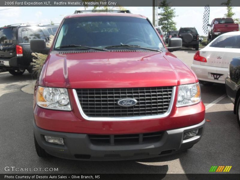 Redfire Metallic / Medium Flint Grey 2006 Ford Expedition XLT
