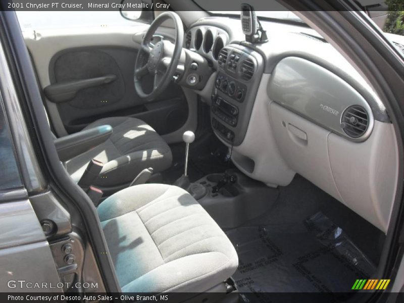 Mineral Gray Metallic / Gray 2001 Chrysler PT Cruiser
