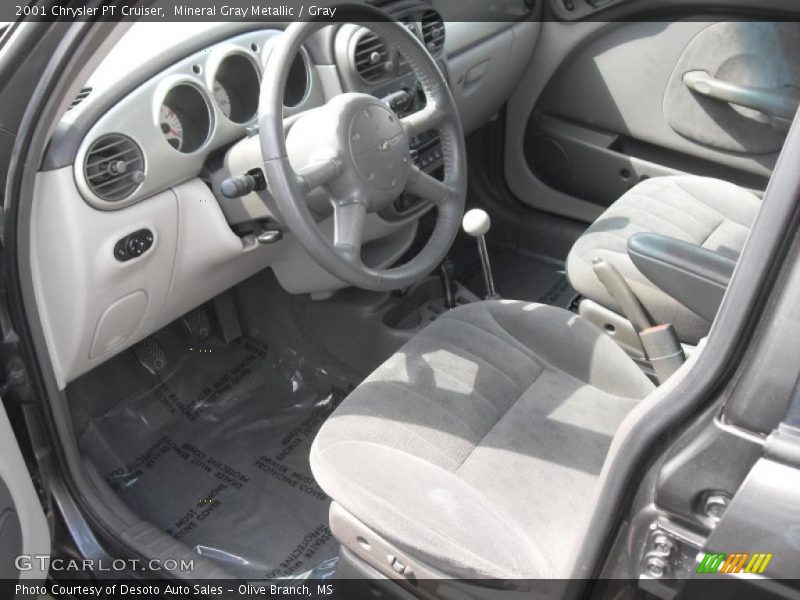 Mineral Gray Metallic / Gray 2001 Chrysler PT Cruiser