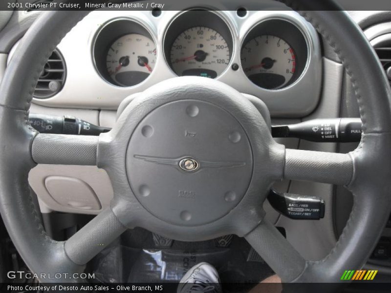 Mineral Gray Metallic / Gray 2001 Chrysler PT Cruiser