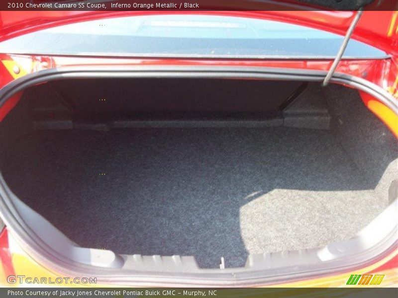 Inferno Orange Metallic / Black 2010 Chevrolet Camaro SS Coupe