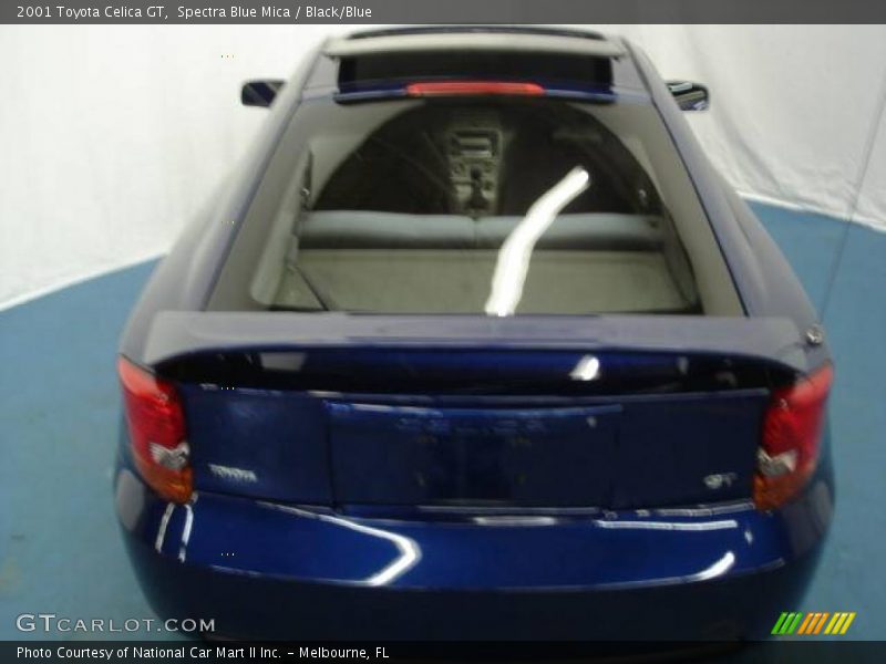 Spectra Blue Mica / Black/Blue 2001 Toyota Celica GT