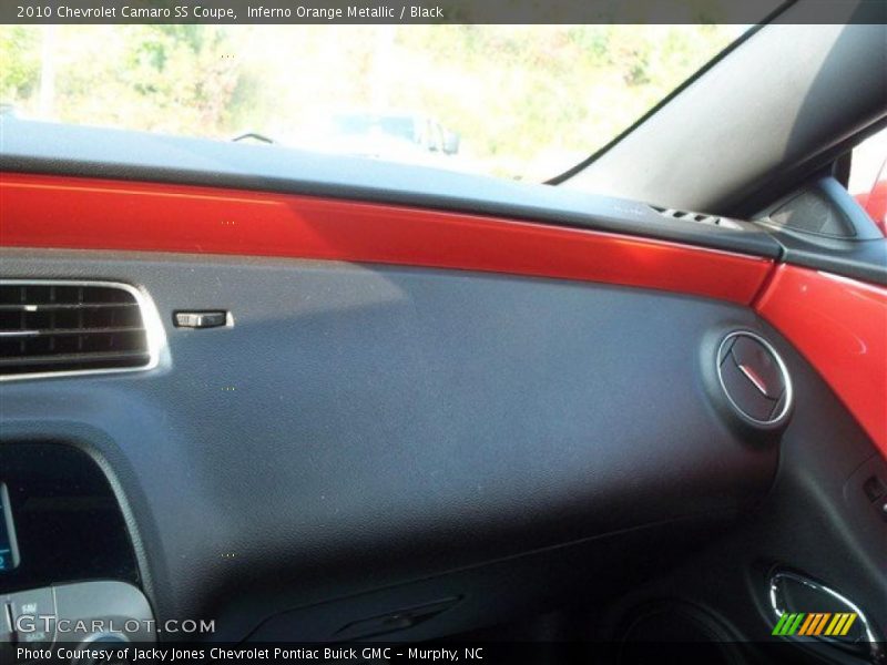 Inferno Orange Metallic / Black 2010 Chevrolet Camaro SS Coupe