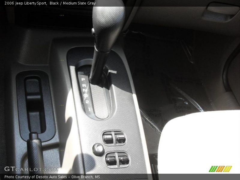Black / Medium Slate Gray 2006 Jeep Liberty Sport