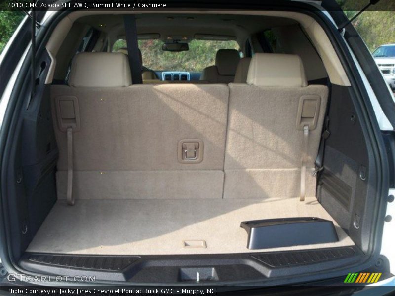 Summit White / Cashmere 2010 GMC Acadia SLT AWD