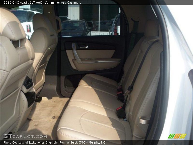 Summit White / Cashmere 2010 GMC Acadia SLT AWD