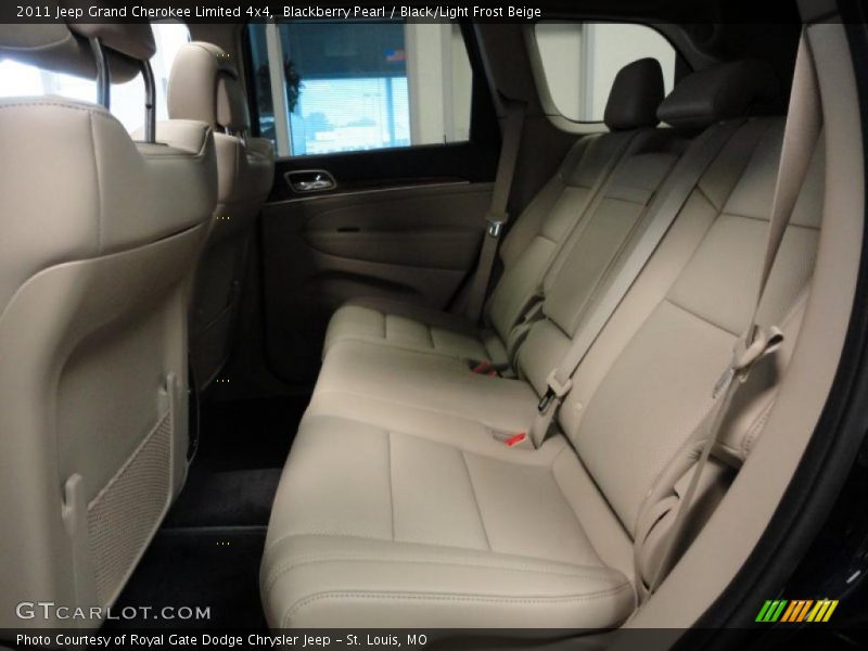 Blackberry Pearl / Black/Light Frost Beige 2011 Jeep Grand Cherokee Limited 4x4