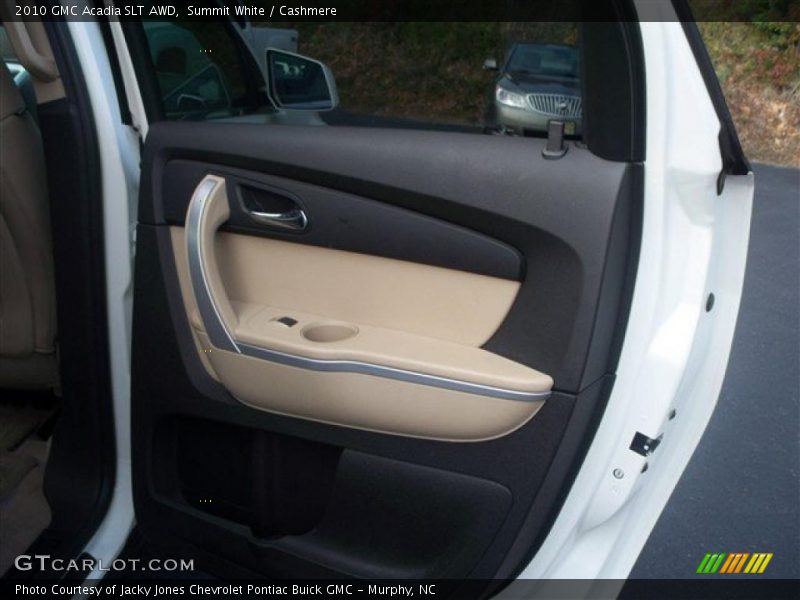 Summit White / Cashmere 2010 GMC Acadia SLT AWD