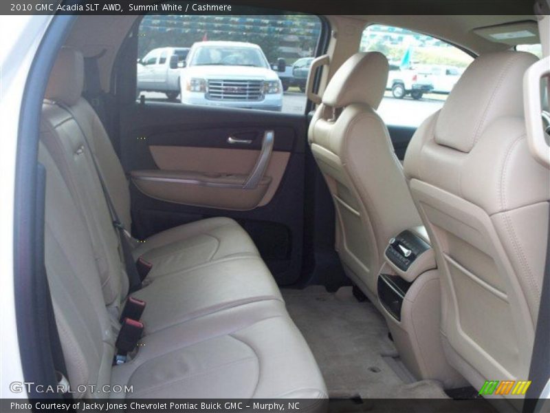 Summit White / Cashmere 2010 GMC Acadia SLT AWD