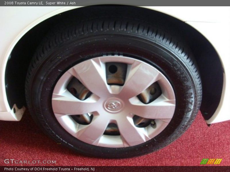 Super White / Ash 2008 Toyota Camry LE