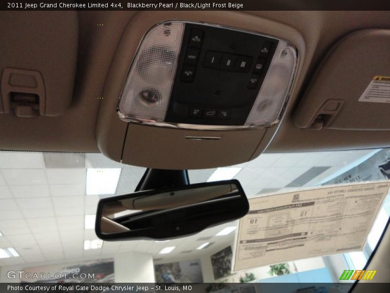 Blackberry Pearl / Black/Light Frost Beige 2011 Jeep Grand Cherokee Limited 4x4