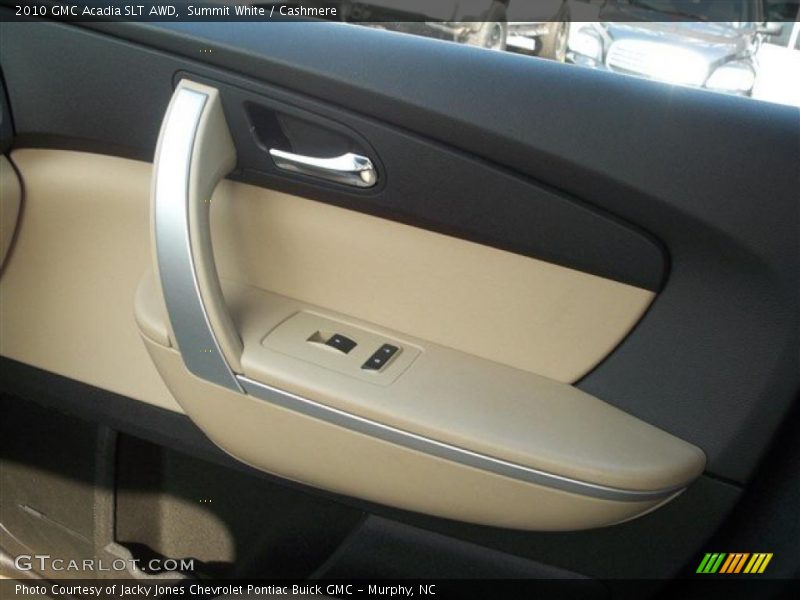 Summit White / Cashmere 2010 GMC Acadia SLT AWD