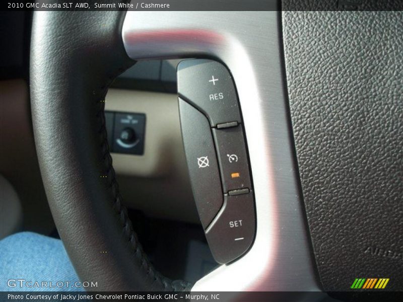 Summit White / Cashmere 2010 GMC Acadia SLT AWD