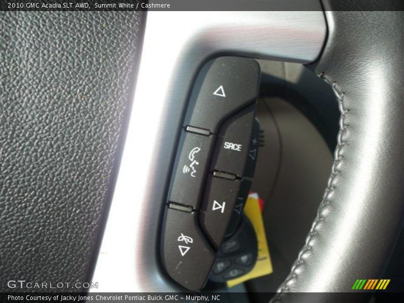 Summit White / Cashmere 2010 GMC Acadia SLT AWD