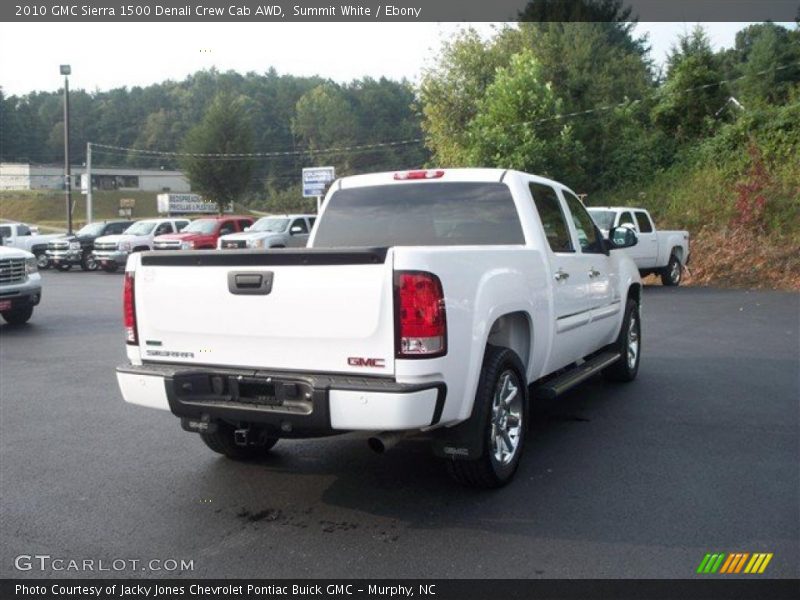 Summit White / Ebony 2010 GMC Sierra 1500 Denali Crew Cab AWD