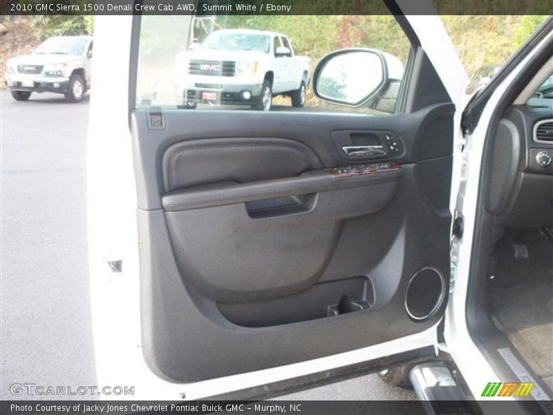 Summit White / Ebony 2010 GMC Sierra 1500 Denali Crew Cab AWD