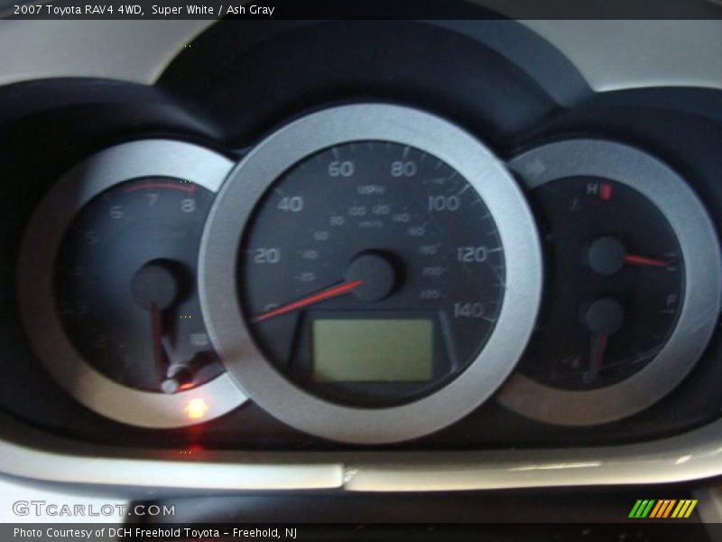 Super White / Ash Gray 2007 Toyota RAV4 4WD