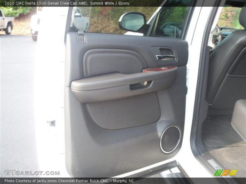 Summit White / Ebony 2010 GMC Sierra 1500 Denali Crew Cab AWD