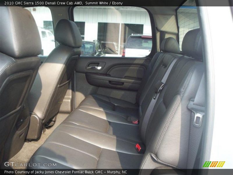 Summit White / Ebony 2010 GMC Sierra 1500 Denali Crew Cab AWD