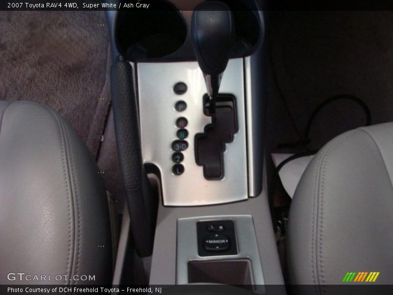 Super White / Ash Gray 2007 Toyota RAV4 4WD
