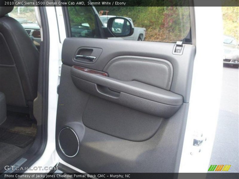 Summit White / Ebony 2010 GMC Sierra 1500 Denali Crew Cab AWD