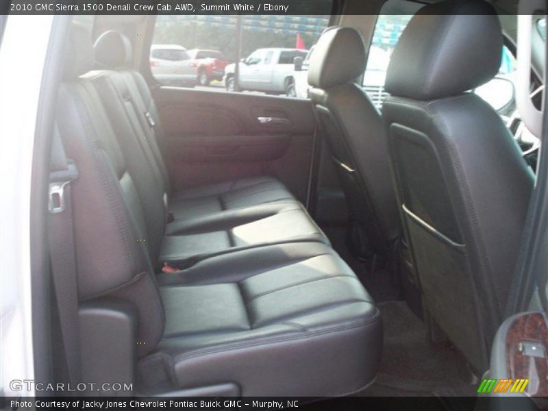 Summit White / Ebony 2010 GMC Sierra 1500 Denali Crew Cab AWD