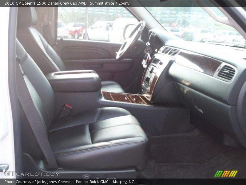 Summit White / Ebony 2010 GMC Sierra 1500 Denali Crew Cab AWD