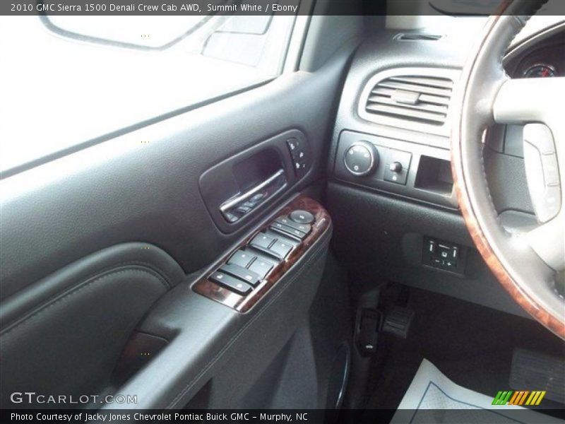 Summit White / Ebony 2010 GMC Sierra 1500 Denali Crew Cab AWD