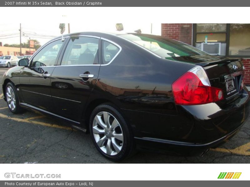 Black Obsidian / Graphite 2007 Infiniti M 35x Sedan