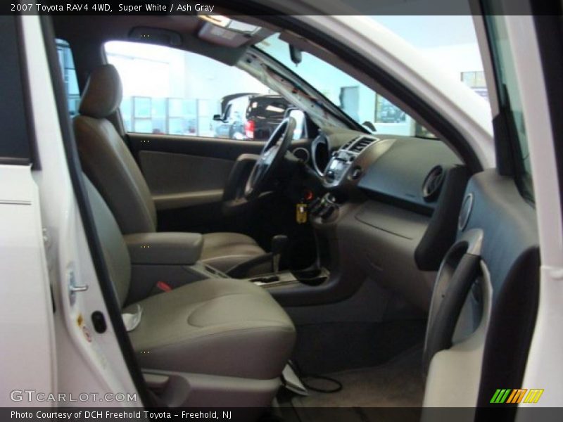 Super White / Ash Gray 2007 Toyota RAV4 4WD