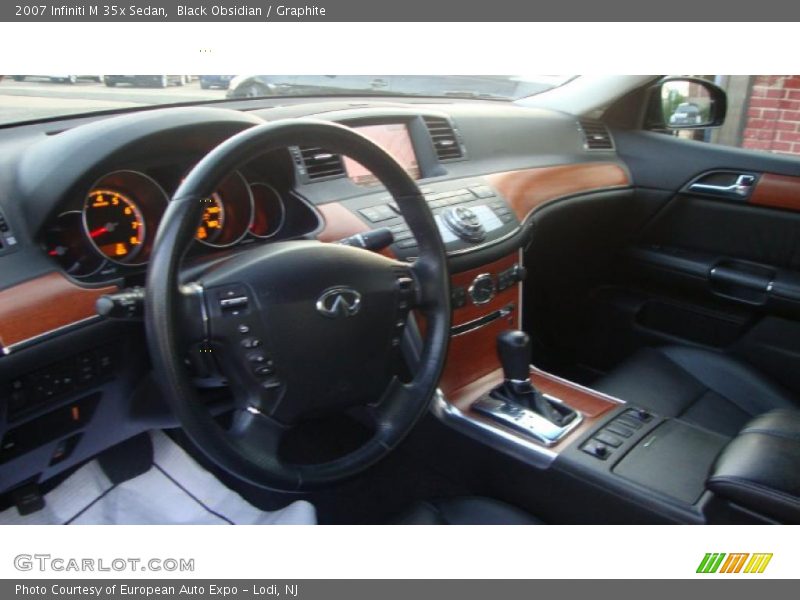 Black Obsidian / Graphite 2007 Infiniti M 35x Sedan