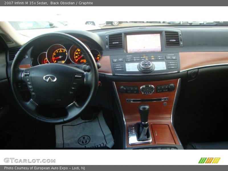 Black Obsidian / Graphite 2007 Infiniti M 35x Sedan