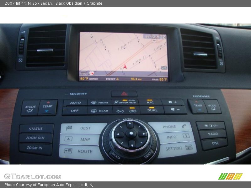 Black Obsidian / Graphite 2007 Infiniti M 35x Sedan