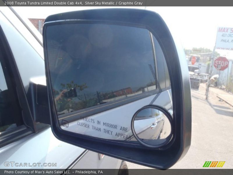 Silver Sky Metallic / Graphite Gray 2008 Toyota Tundra Limited Double Cab 4x4