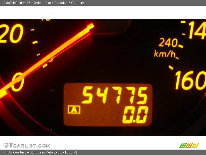 Black Obsidian / Graphite 2007 Infiniti M 35x Sedan