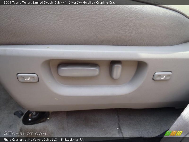 Silver Sky Metallic / Graphite Gray 2008 Toyota Tundra Limited Double Cab 4x4