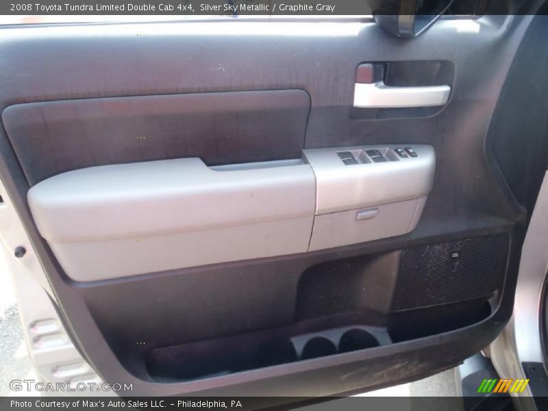 Silver Sky Metallic / Graphite Gray 2008 Toyota Tundra Limited Double Cab 4x4