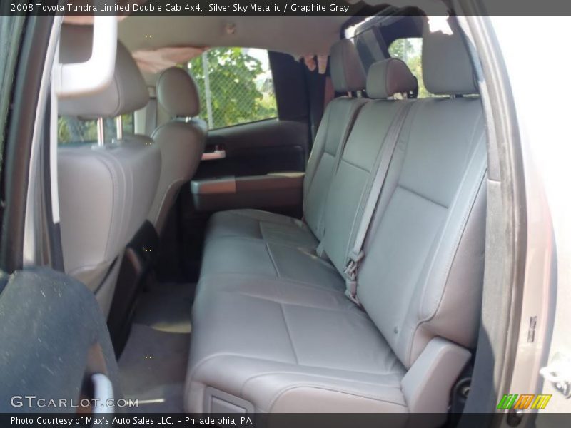 Silver Sky Metallic / Graphite Gray 2008 Toyota Tundra Limited Double Cab 4x4