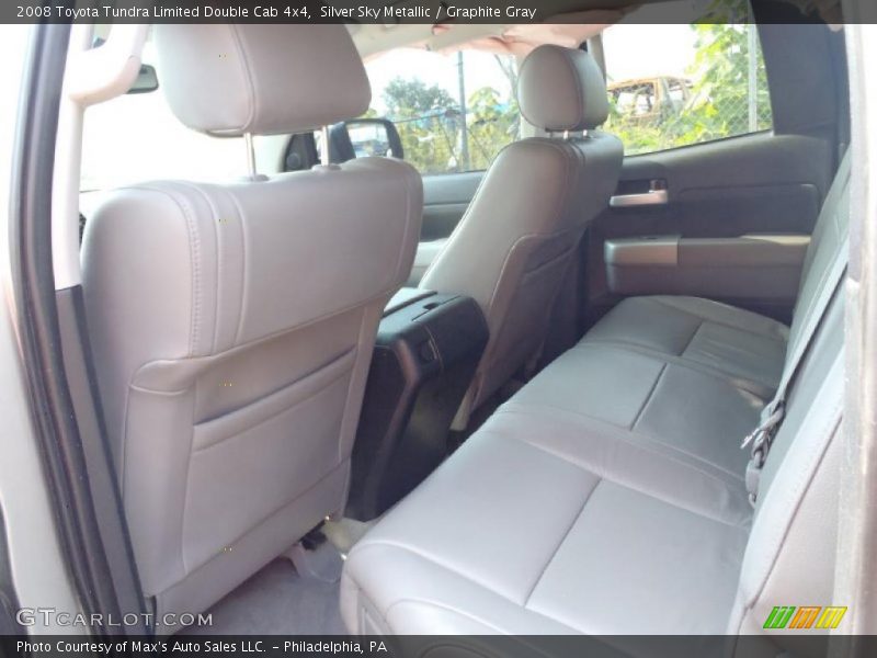 Silver Sky Metallic / Graphite Gray 2008 Toyota Tundra Limited Double Cab 4x4