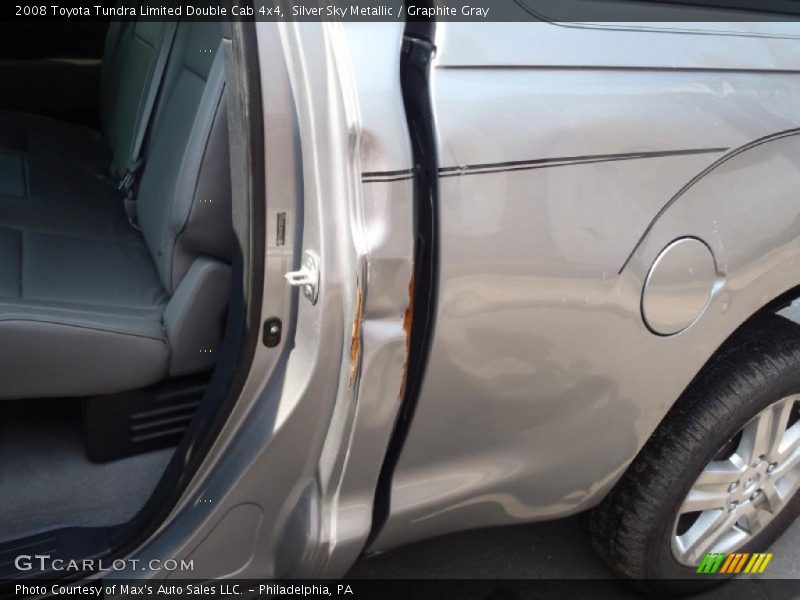 Silver Sky Metallic / Graphite Gray 2008 Toyota Tundra Limited Double Cab 4x4