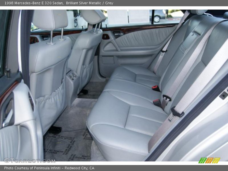 Brilliant Silver Metallic / Grey 1998 Mercedes-Benz E 320 Sedan