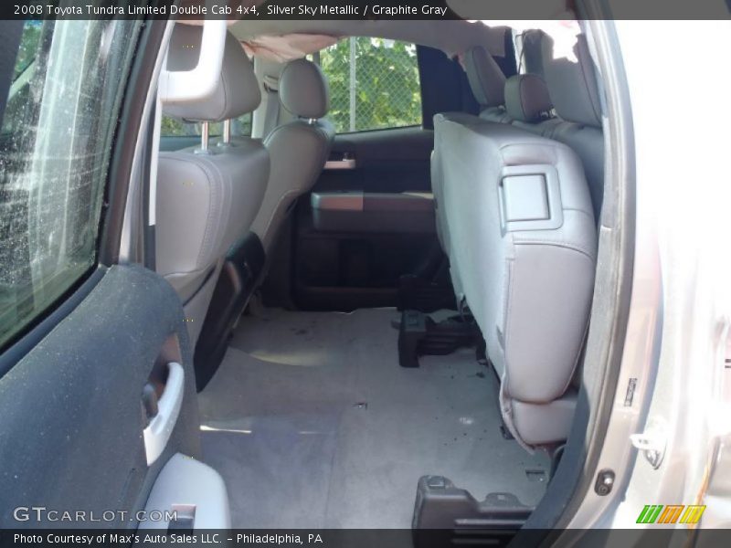 Silver Sky Metallic / Graphite Gray 2008 Toyota Tundra Limited Double Cab 4x4