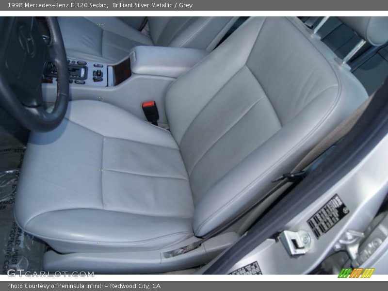Brilliant Silver Metallic / Grey 1998 Mercedes-Benz E 320 Sedan