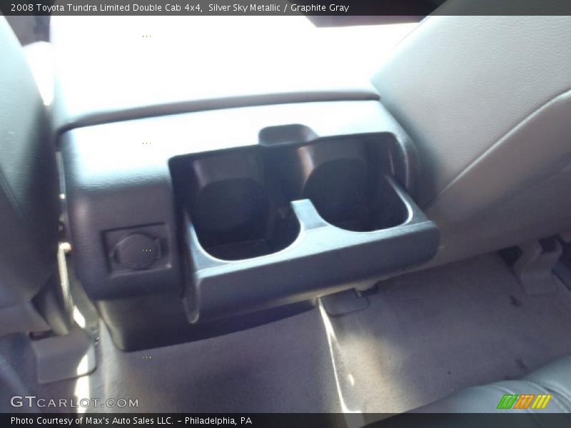 Silver Sky Metallic / Graphite Gray 2008 Toyota Tundra Limited Double Cab 4x4