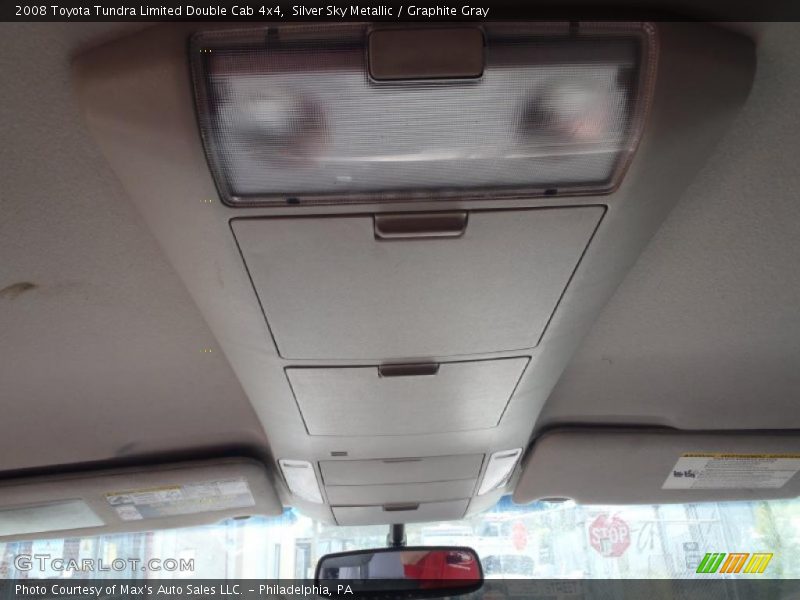 Silver Sky Metallic / Graphite Gray 2008 Toyota Tundra Limited Double Cab 4x4